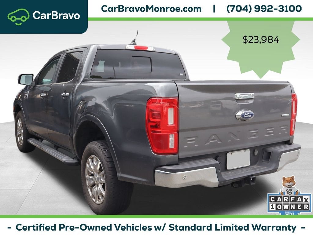 2019 Ford Ranger LARIAT 2WD SuperCrew 5' Box