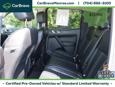 2019 Ford Ranger LARIAT 2WD SuperCrew 5' Box