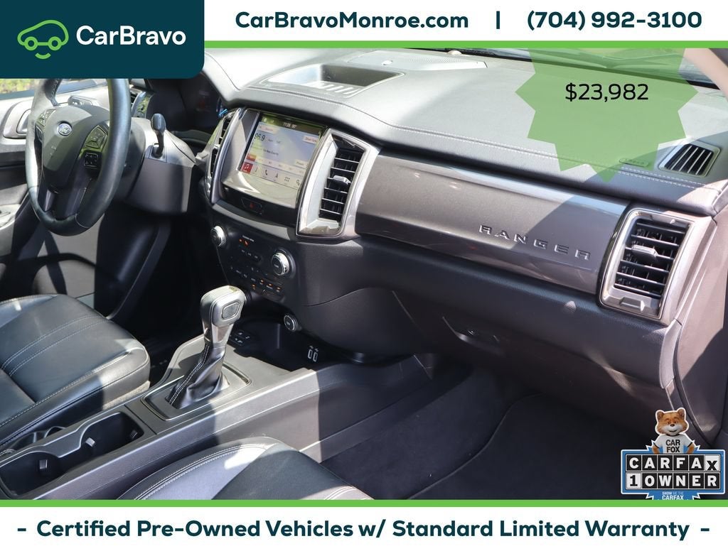 2019 Ford Ranger LARIAT 2WD SuperCrew 5' Box