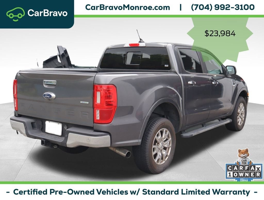 2019 Ford Ranger LARIAT 2WD SuperCrew 5' Box