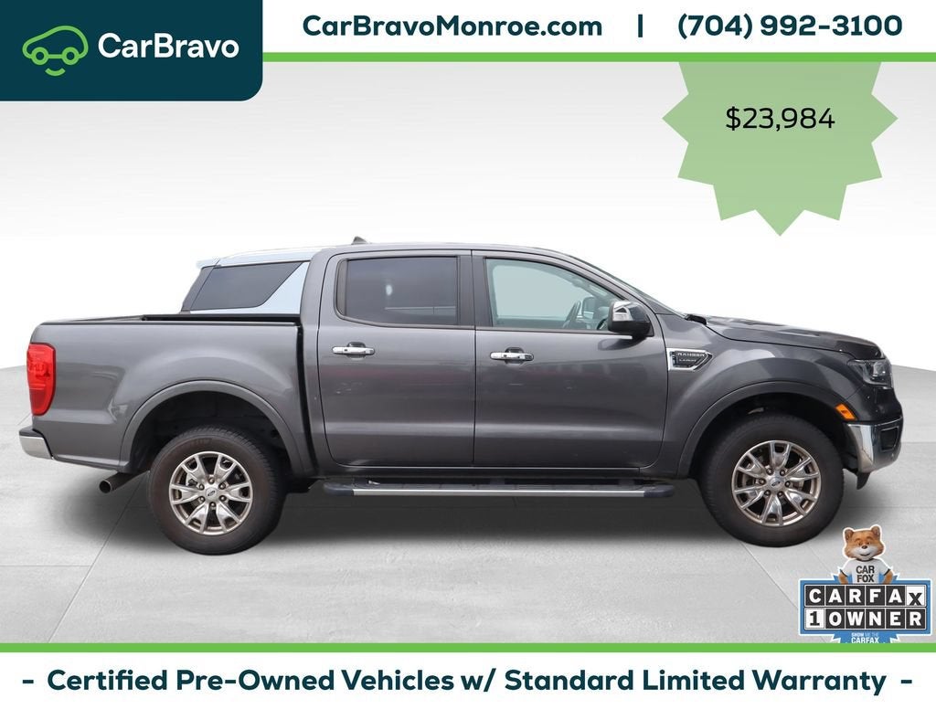 2019 Ford Ranger LARIAT 2WD SuperCrew 5' Box