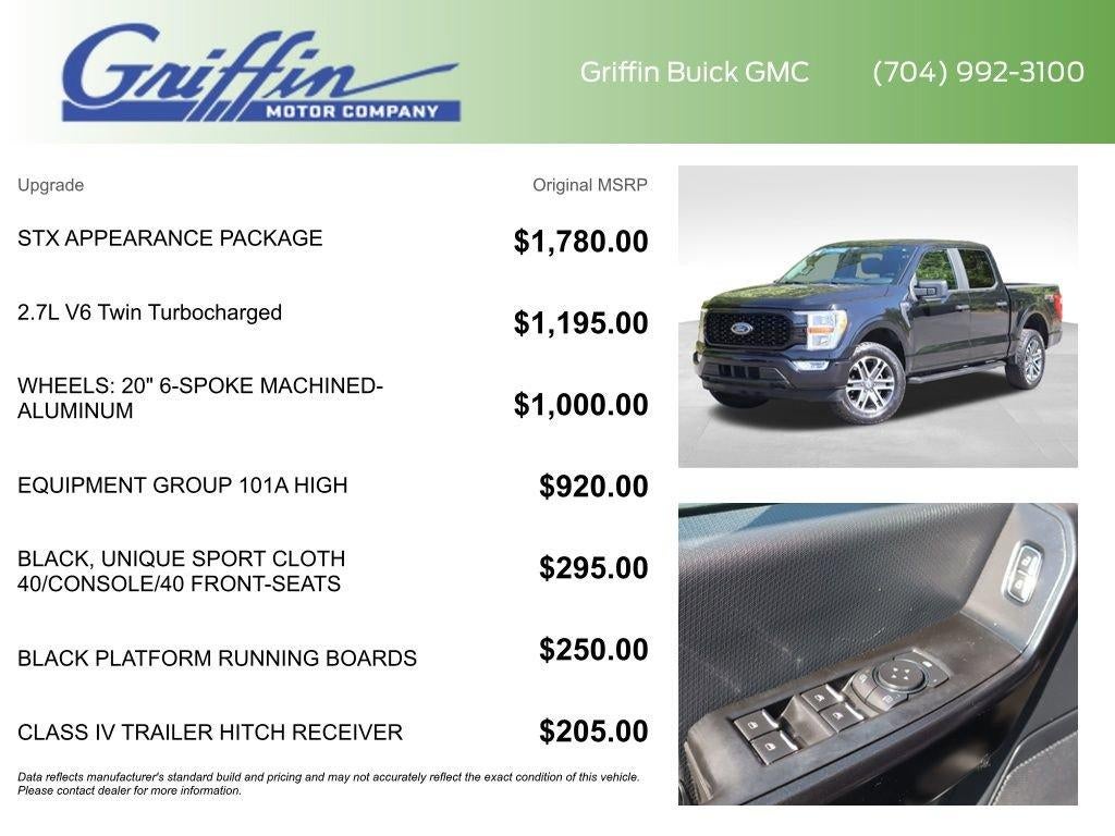 2021 Ford F-150 XL 4WD SuperCrew 5.5' Box