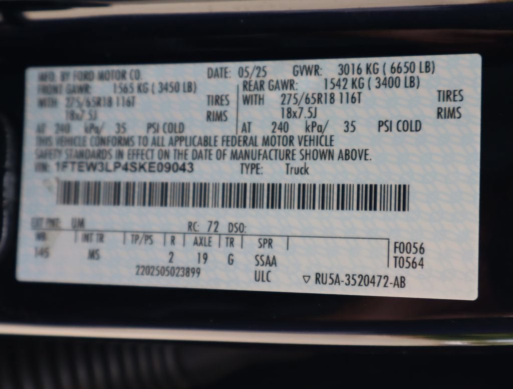 2025 Ford F-150 XLT