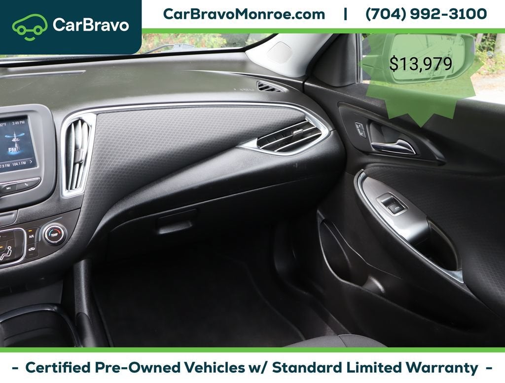 2017 Chevrolet Malibu 4dr Sdn LT w/1LT