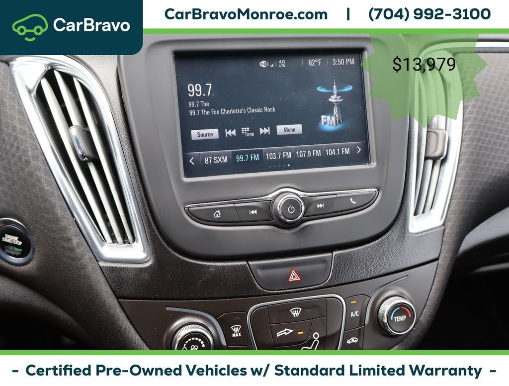 2017 Chevrolet Malibu 4dr Sdn LT w/1LT