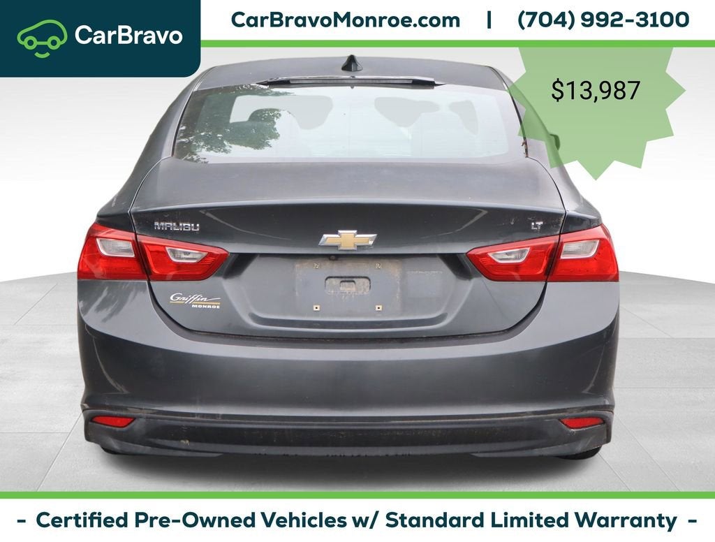 2017 Chevrolet Malibu 4dr Sdn LT w/1LT