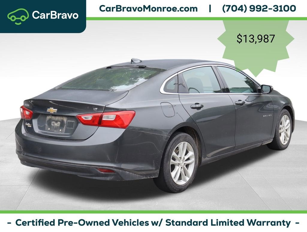 2017 Chevrolet Malibu 4dr Sdn LT w/1LT