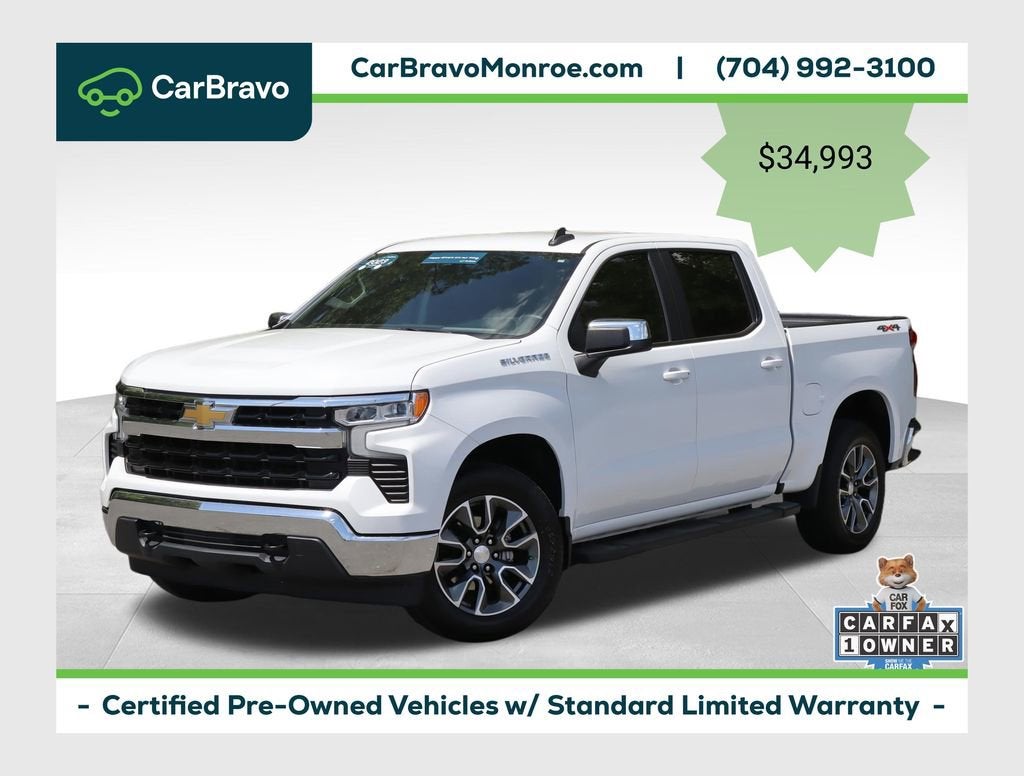 2023 Chevrolet Silverado 1500 4WD Crew Cab 147" LT w/1LT