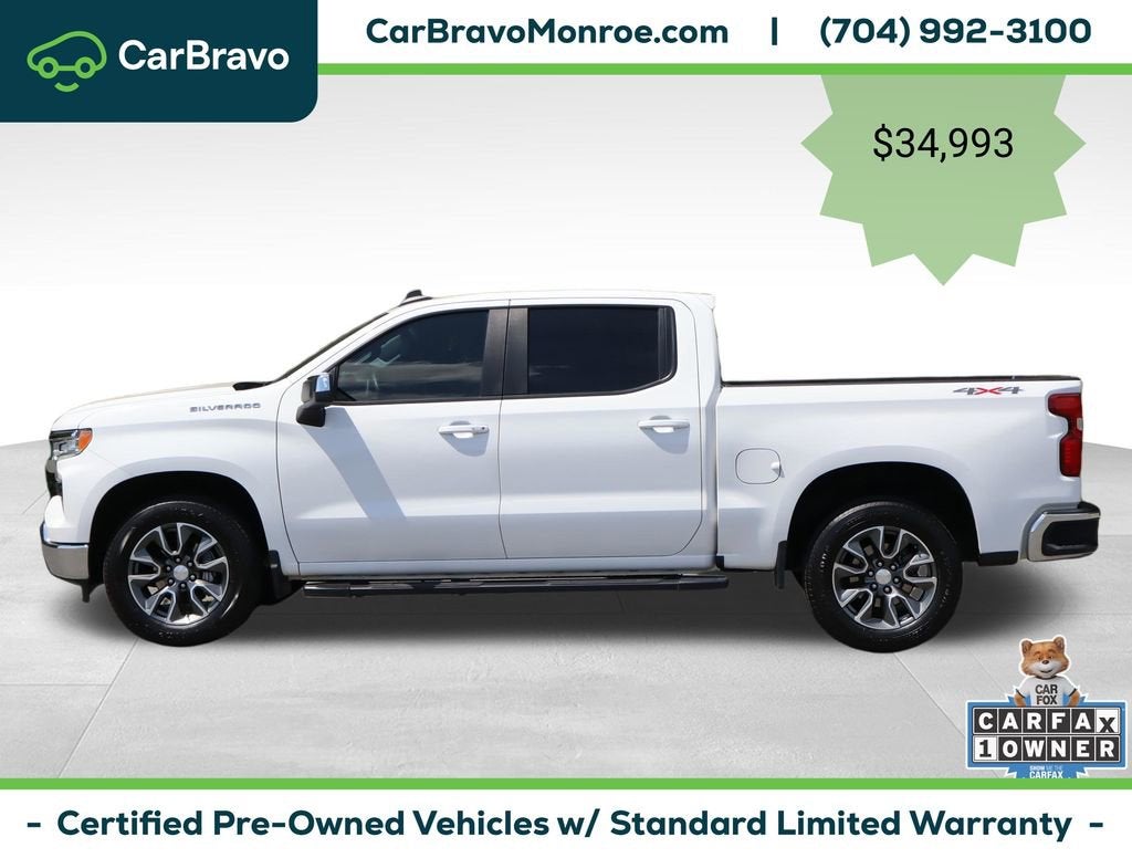 2023 Chevrolet Silverado 1500 4WD Crew Cab 147" LT w/1LT