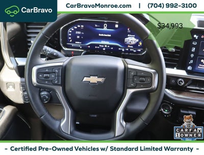 2023 Chevrolet Silverado 1500 4WD Crew Cab 147" LT w/1LT