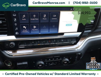 2023 Chevrolet Silverado 1500 4WD Crew Cab 147" LT w/1LT