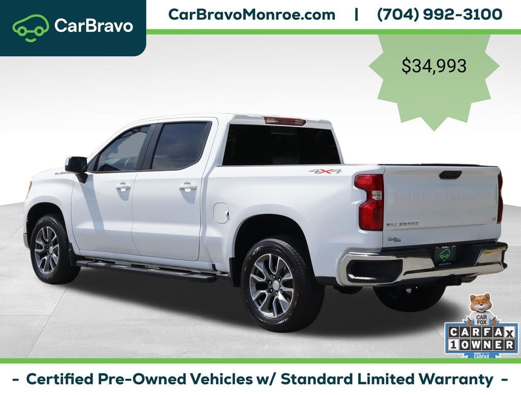 2023 Chevrolet Silverado 1500 4WD Crew Cab 147" LT w/1LT