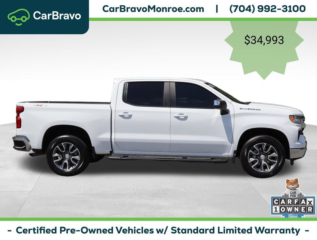 2023 Chevrolet Silverado 1500 4WD Crew Cab 147" LT w/1LT