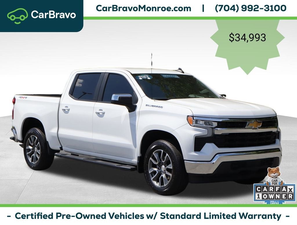 2023 Chevrolet Silverado 1500 4WD Crew Cab 147" LT w/1LT