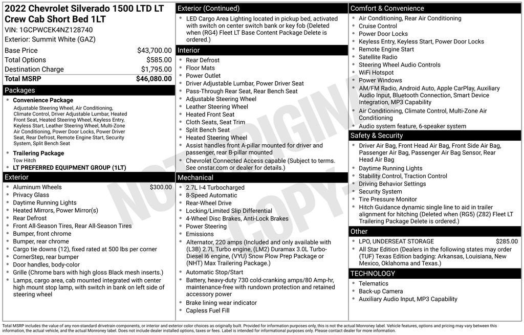 2022 Chevrolet Silverado 1500 Limited LT - Photo 54