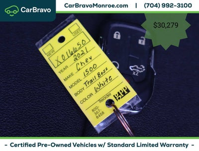 2021 Chevrolet Silverado 1500 4WD Crew Cab 147" LT Trail Boss
