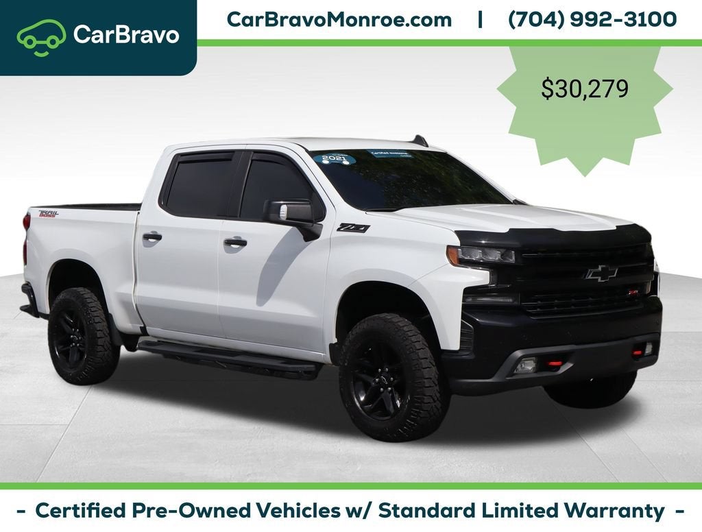 2021 Chevrolet Silverado 1500 4WD Crew Cab 147" LT Trail Boss