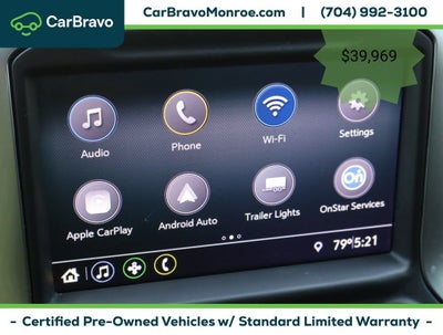 2022 Chevrolet Silverado 1500 LTD 4WD Crew Cab 147" LT Trail Boss