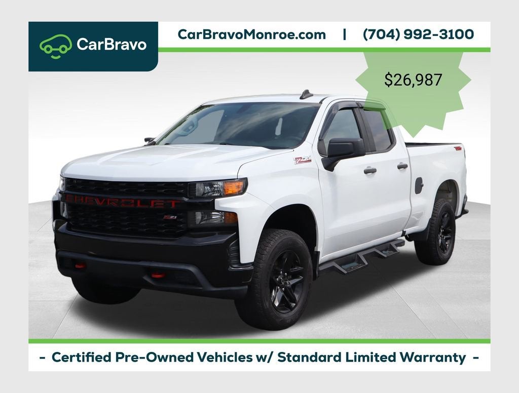 2019 Chevrolet Silverado 1500 Custom Trail Boss 4X4 Double Cab Std Box's photo
