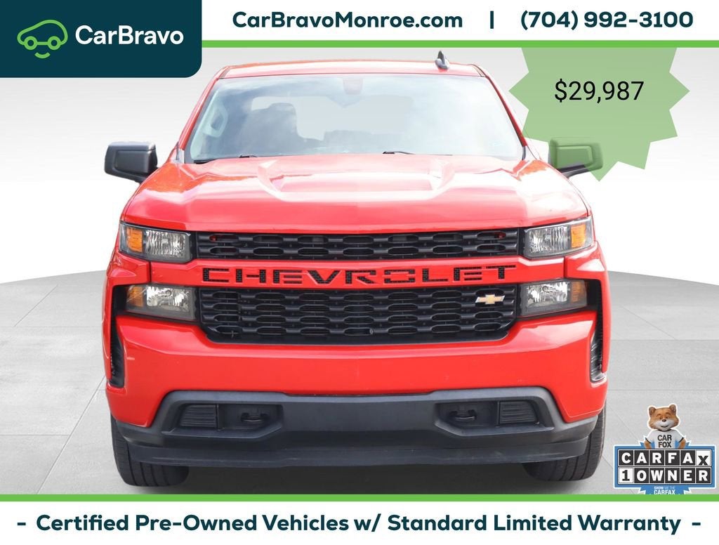 2020 Chevrolet Silverado 1500 4WD Crew Cab 147" Custom