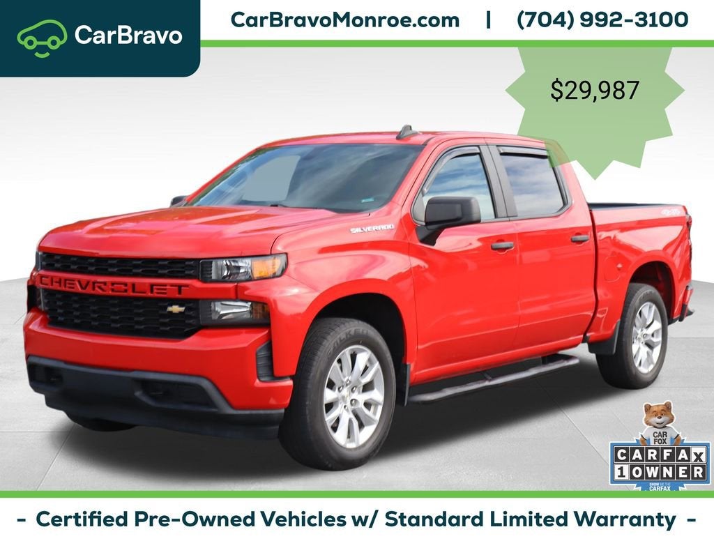 2020 Chevrolet Silverado 1500 4WD Crew Cab 147" Custom