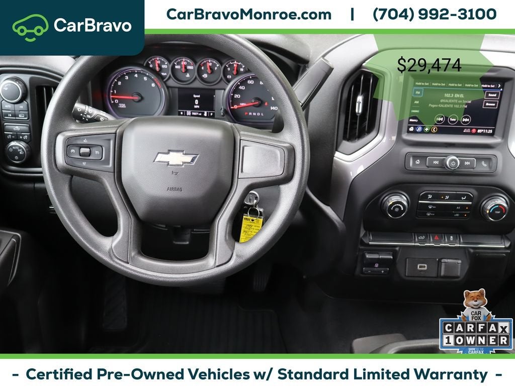 2020 Chevrolet Silverado 1500 4WD Crew Cab 147" Custom