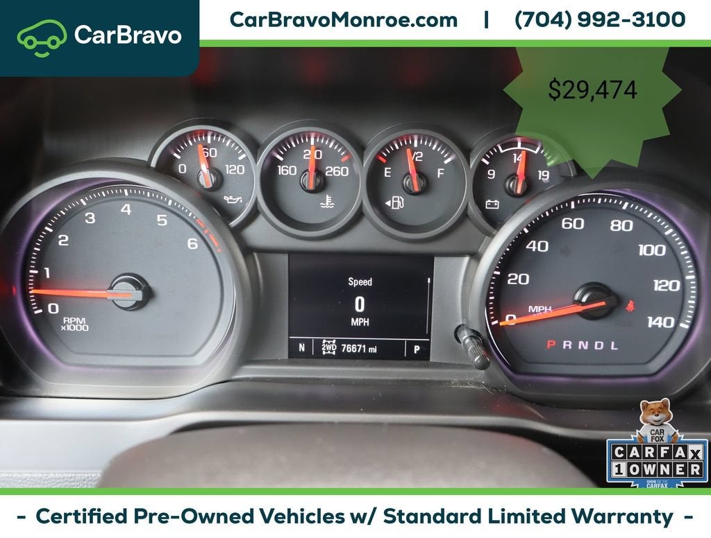 2020 Chevrolet Silverado 1500 4WD Crew Cab 147" Custom