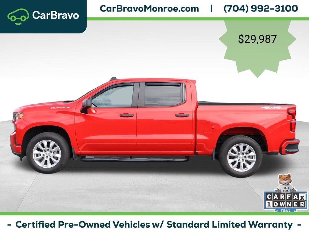 2020 Chevrolet Silverado 1500 4WD Crew Cab 147" Custom