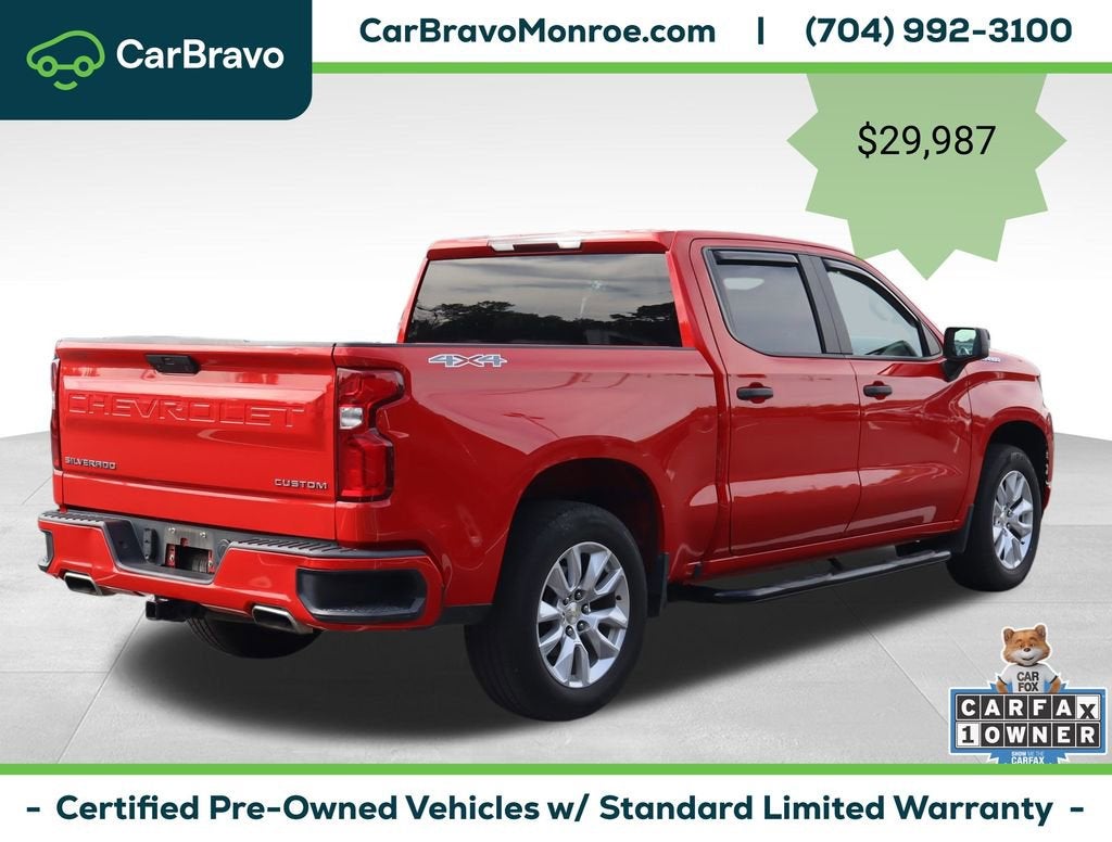 2020 Chevrolet Silverado 1500 4WD Crew Cab 147" Custom