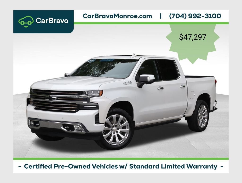 2021 Chevrolet Silverado 1500 4WD Crew Cab 147" High Country