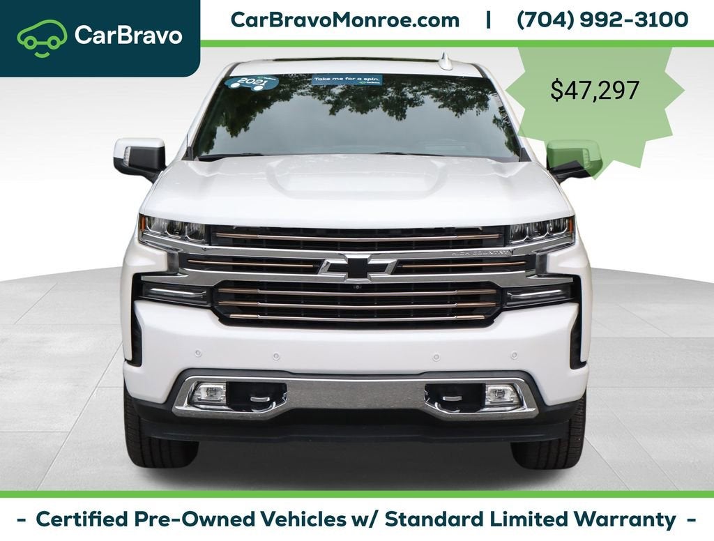 2021 Chevrolet Silverado 1500 4WD Crew Cab 147" High Country