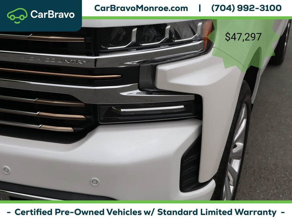2021 Chevrolet Silverado 1500 4WD Crew Cab 147" High Country