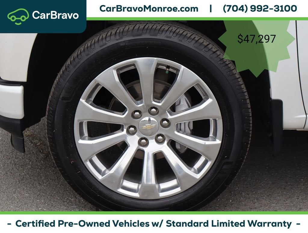 2021 Chevrolet Silverado 1500 4WD Crew Cab 147" High Country