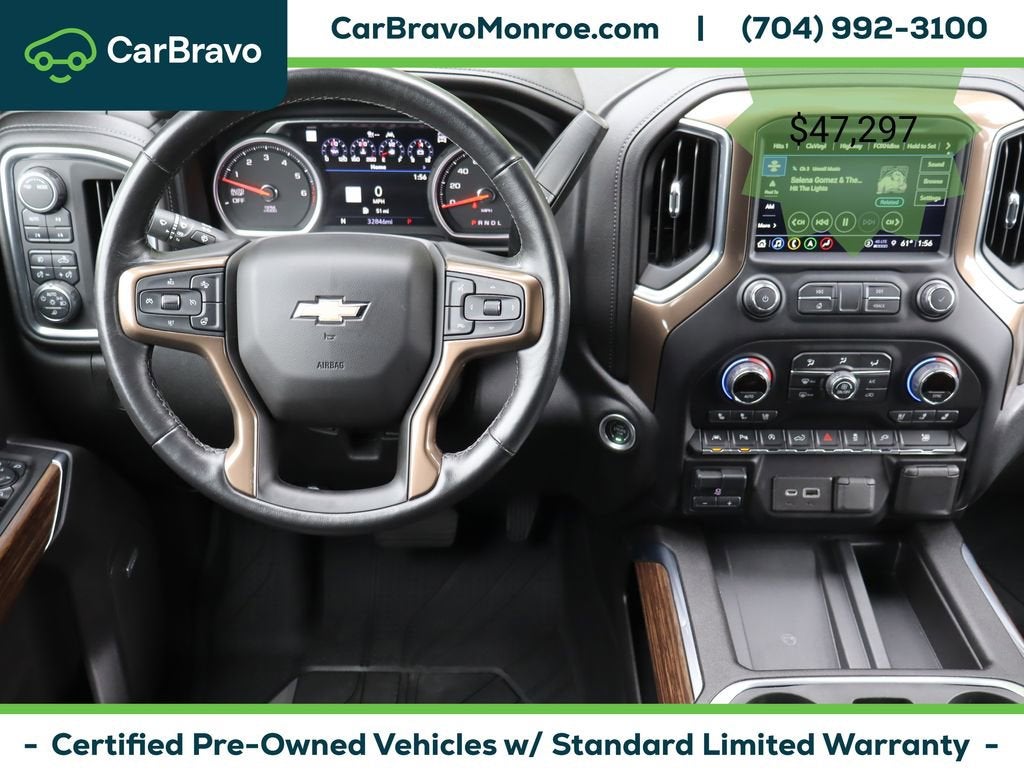 2021 Chevrolet Silverado 1500 4WD Crew Cab 147" High Country