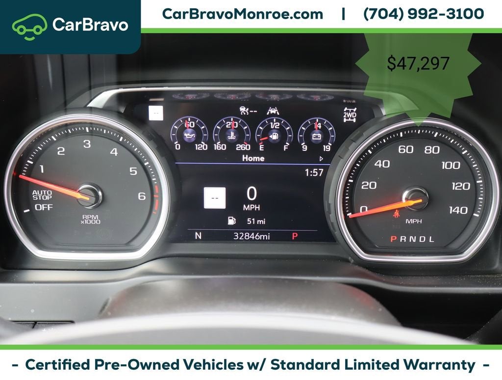 2021 Chevrolet Silverado 1500 4WD Crew Cab 147" High Country