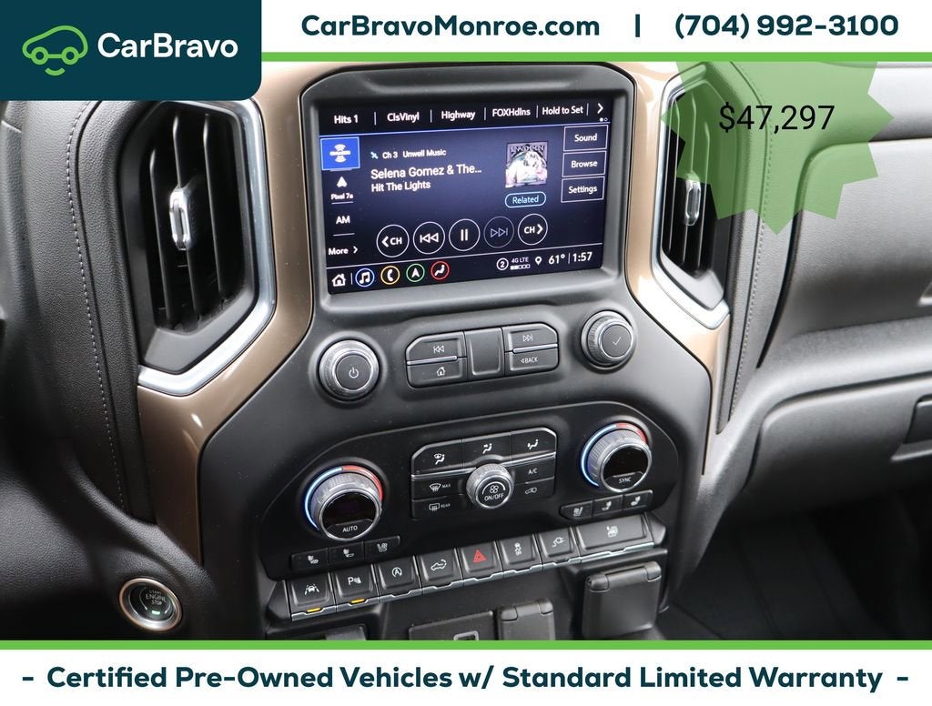 2021 Chevrolet Silverado 1500 4WD Crew Cab 147" High Country