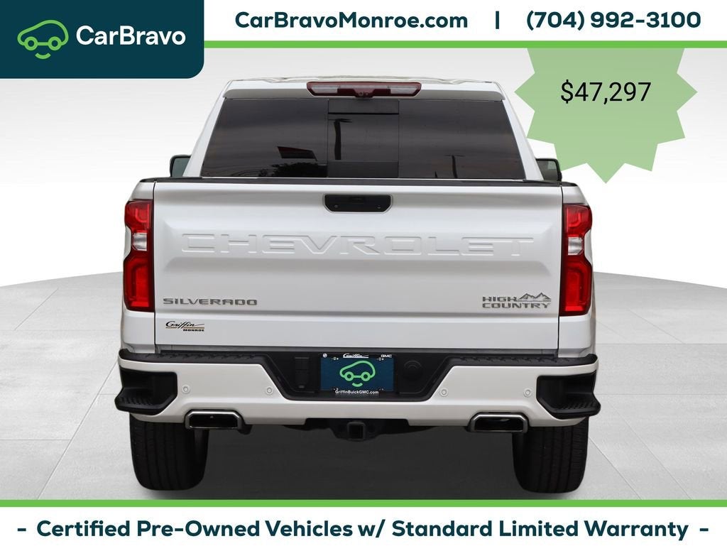 2021 Chevrolet Silverado 1500 4WD Crew Cab 147" High Country