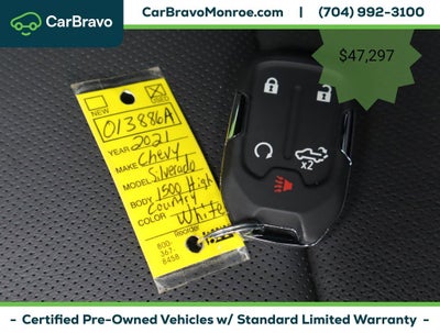 2021 Chevrolet Silverado 1500 4WD Crew Cab 147" High Country
