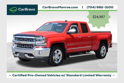 2016 Chevrolet Silverado 1500 4WD Double Cab 143.5" LTZ w/1LZ
