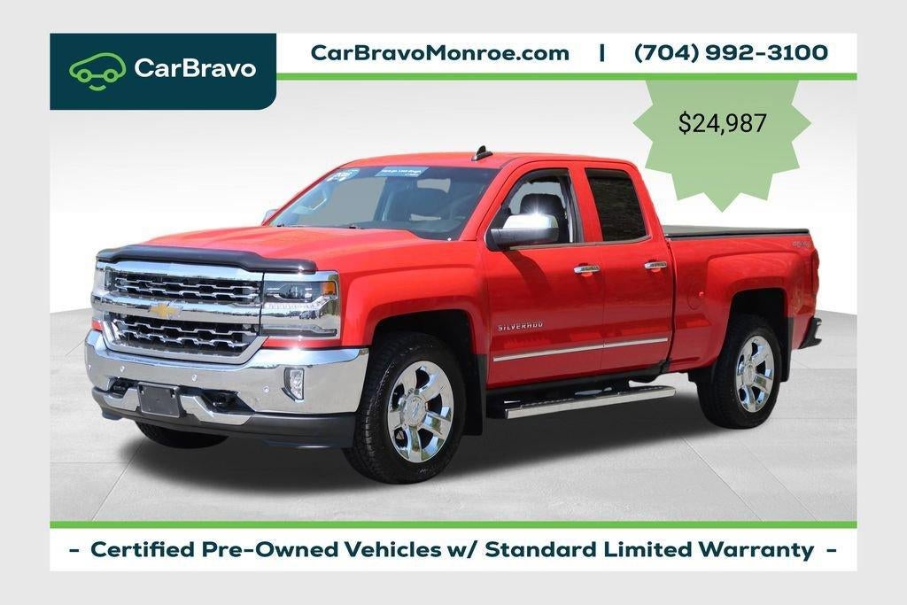 2016 Chevrolet Silverado 1500 4WD Double Cab 143.5" LTZ w/1LZ