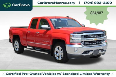 2016 Chevrolet Silverado 1500 4WD Double Cab 143.5" LTZ w/1LZ