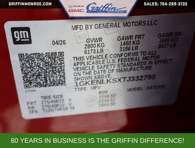 2026 GMC Acadia Denali