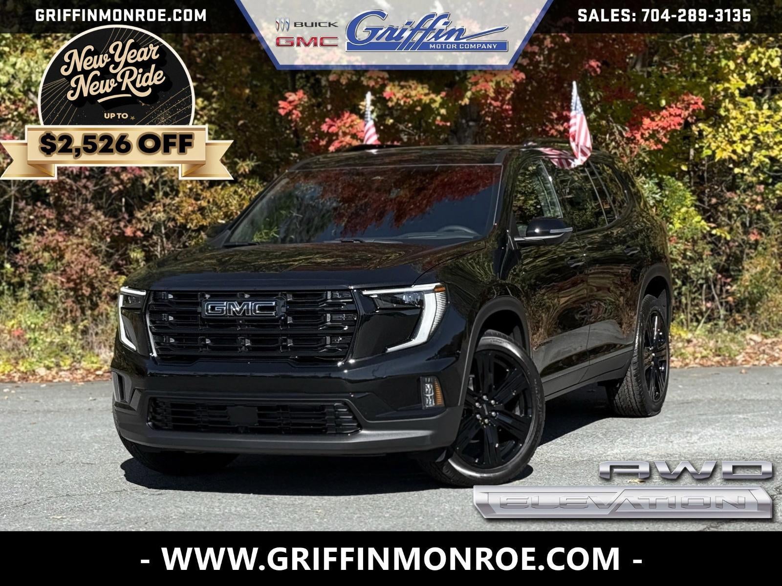 2026 GMC Acadia AWD Elevation