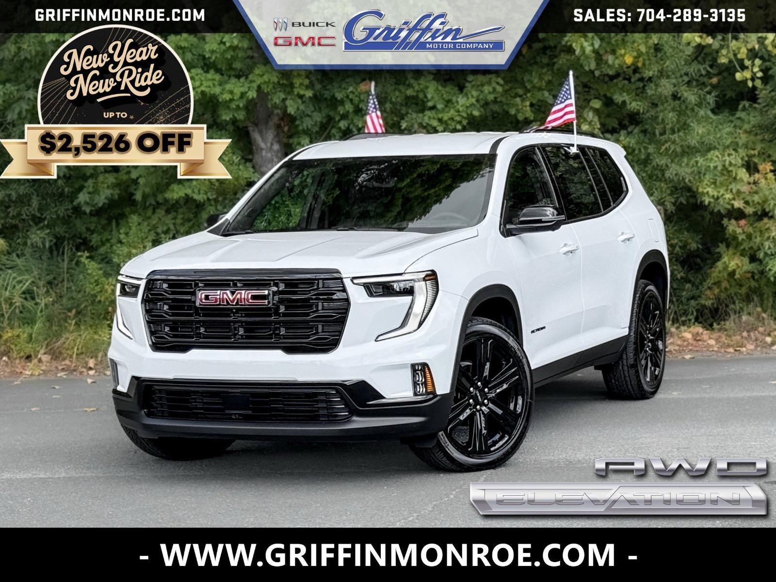 2026 GMC Acadia AWD Elevation