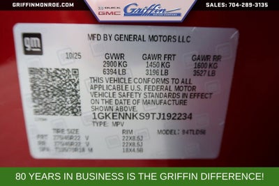 2026 GMC Acadia Elevation