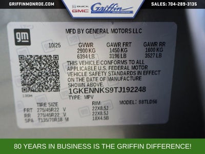 2026 GMC Acadia Elevation