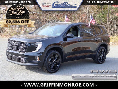 2026 GMC Acadia AWD Elevation