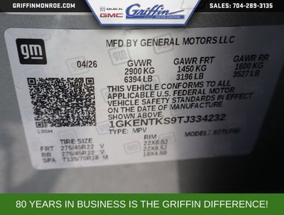 2026 GMC Acadia Denali Ultimate