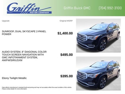 2018 GMC Acadia SLT