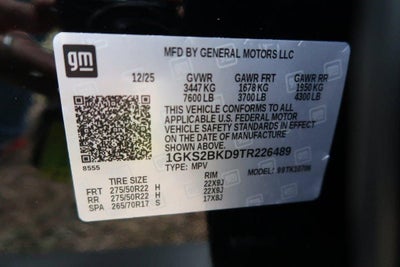 2026 GMC Yukon Elevation